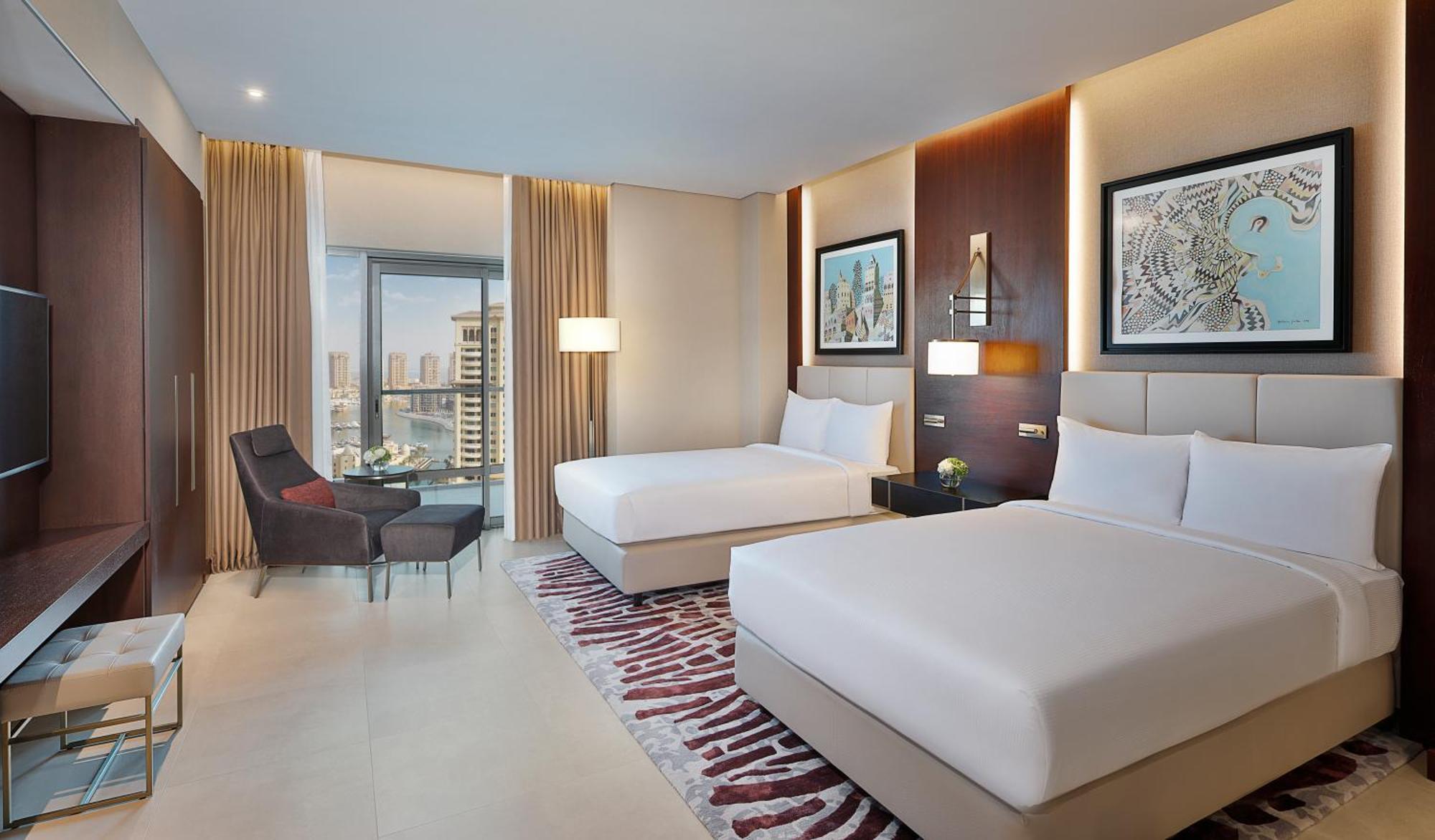 Suite Deluxe con 2 Camere da Letto e Balcone