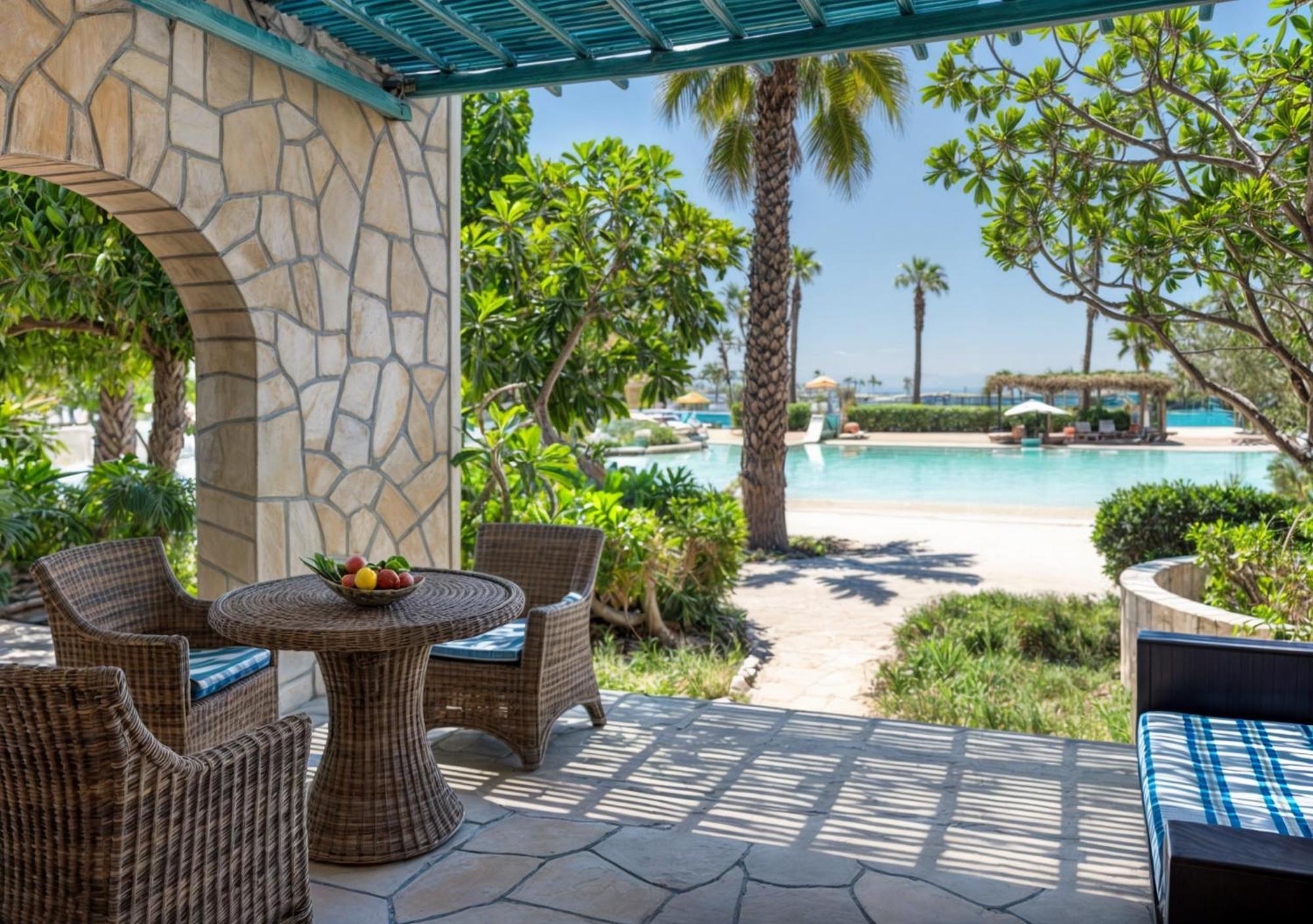 Chambre Deluxe avec Terrasse et Accès au Parc Aventure - Côté Plage